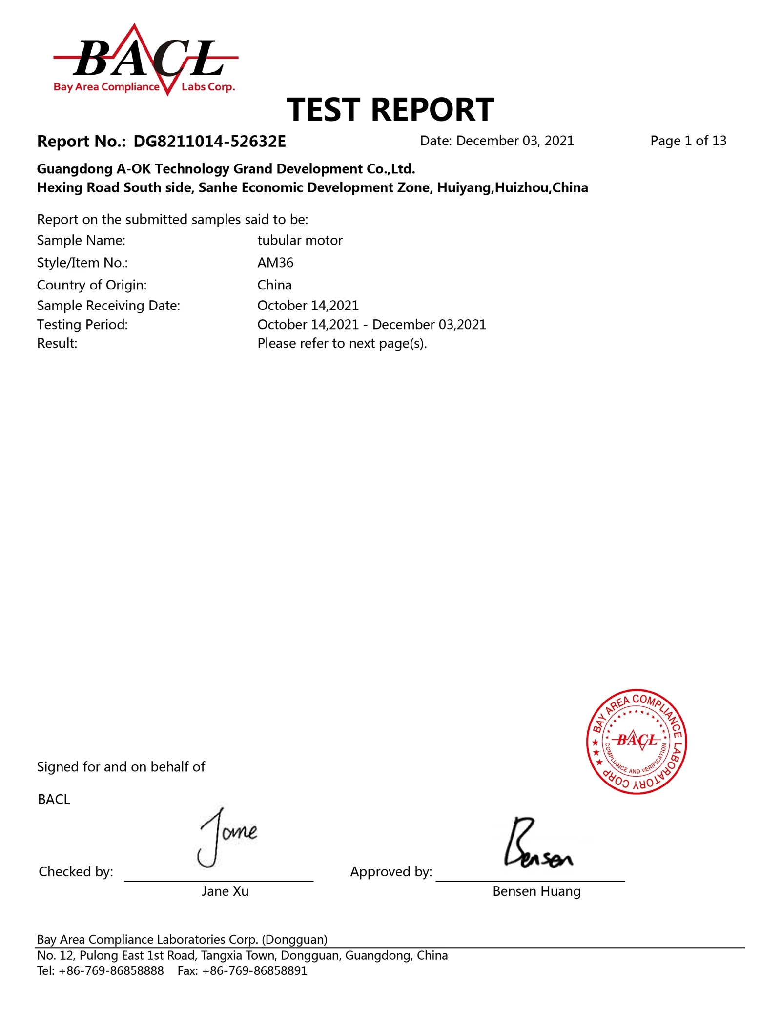 Test-certificate Test-certificate